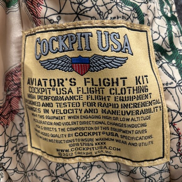 Cockpit USA Women's G-1 Jacket Medium NEW With Tags - Picture 13 of 13
